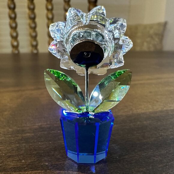 RETIRED Swarovski Crystal Memories Figurine w/Box - Happy Flowers - 9400 000 008 - Picture 2 of 5